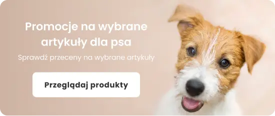 Promocje na wybrane artykuły dla psa