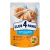 CLUB 4 PAWS Premium mokra karma dla kota - łosoś w galarecie 85 g