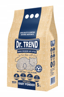 Dr. Trend super premium Żwirek dla kota - Baby Powder 5 L