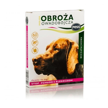 PESS Obroża owadobójcza bezzapachowa dla psów, 75 cm