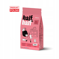 Half&Half sucha karma dla kociąt, 2 kg