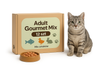 Adult Gourmet Mix – Zestaw 12 saszetek Mokrej karmy dla kota