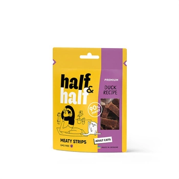Half&Half przysmak dla kotów - kawałki kaczki 50 g