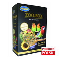 MEGAN ZOO-BOX Premium Line karma dla średnich papug, 750 g
