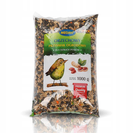 MEGAN ogrodowy przysmak orzechowy dla ptaków - 1 kg
