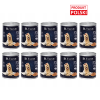 DR. TREND Premium mokra karma dla psów z dziczyzną w sosie 10x400 g
