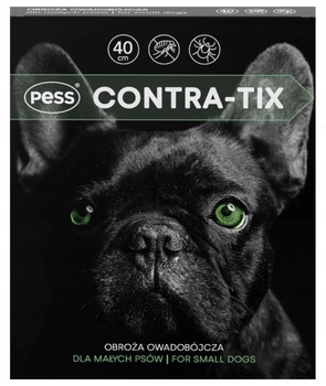 PESS CONTRA-TIX obroża owadobójcza dla psów małych ras, 40 cm