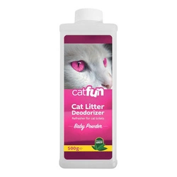 CATFUN neutralizator o zapachu Baby Powder, 500 g