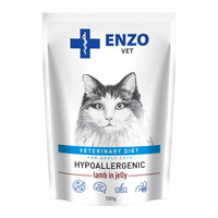 ENZO VET Hypoallergenic mokra karma dla kotów - jagnięciną w galaretce 100g