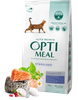 OPTIMEAL „Sterilised” Super Premium sucha karma dla kota – łosoś 1,5 kg