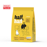 Half&Half sucha karma dla dorosłych kotów - wołowina 300 g
