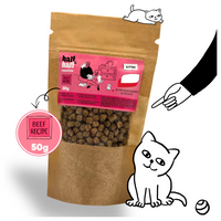 Half&Half sucha karma dla kociąt - wołowina 50 g