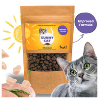 SUNNY CAT sucha karma dla kotów - kurczak 1 kg