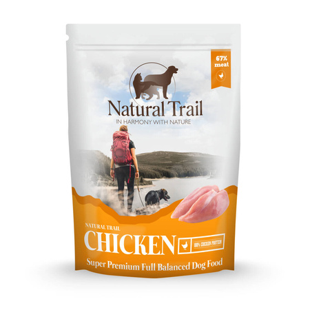 NATURAL TRAIL mokra karma dla psów - kurczak 500 g