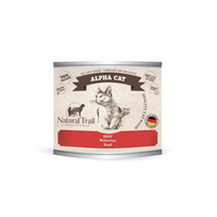 NATURAL TRAIL Alpha Cat mokra karma dla kotów - wołowina 200 g