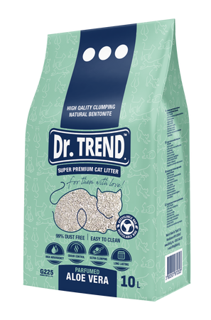 Dr. Trend Super Premium żwirek dla kota z zapachem aloesu 10 L