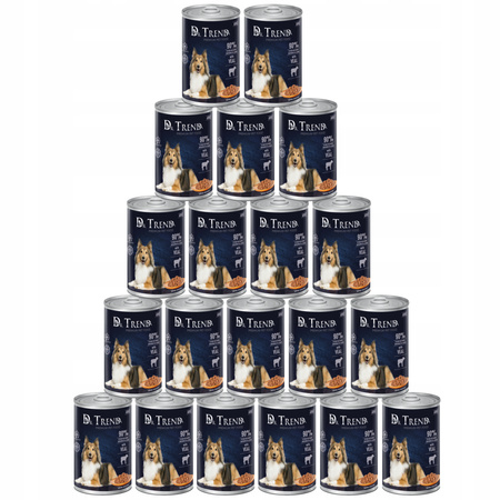 DR. TREND Premium mokra karma dla psów z cielęciną w sosie 20x400 g