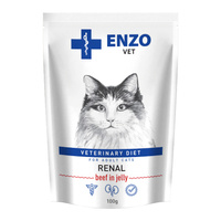 ENZO VET Renal mokra karma dla kotów - wołowina w galarecie 100 g