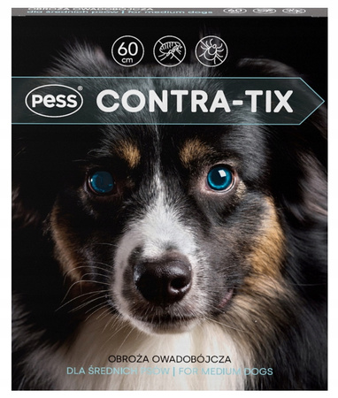 PESS CONTRA-TIX obroża owadobójcza dla psów średnich ras, 60 cm