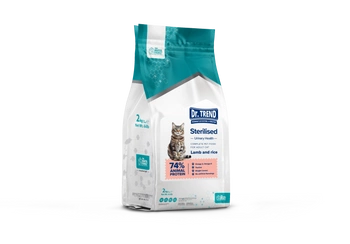 Dr. Trend Premium sucha karma dla kotów sterylizowanych jagnięcina 2 kg