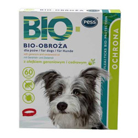 PESS Bio-obroża - obroża z olejkami eterycznymi dla psów, 60 cm