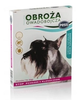 PESS Obroża owadobójcza z olejkami eterycznymi PESS-PER dla psów, 60 cm