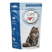 CAT JOY mokra karma dla kota - łosoś w sosie 85 g