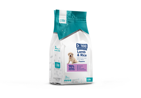 Dr. Trend Premium sucha karma dla szczeniąt - jagnięcina i ryż, 2 kg