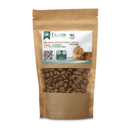 Dr. Trend Premium sucha karma dla psów małych ras z wołowiną 1 kg