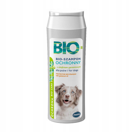 PESS Bio-szampon z olejkiem geraniowym dla psów, 200 ml