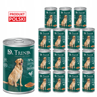 DR. TREND mokra karma dla psów z kurczakiem w sosie 16x1250 g