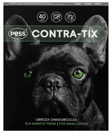 PESS CONTRA-TIX obroża owadobójcza dla psów małych ras, 40 cm