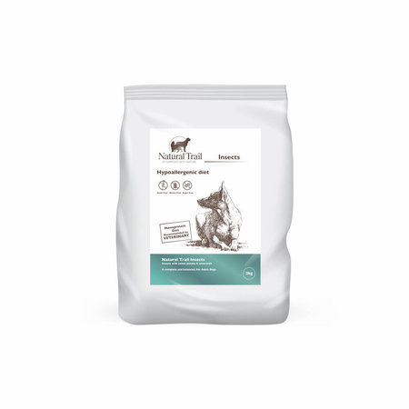 NATURAL TRAIL Premium Insects sucha karma dla psów 2 kg