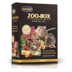 MEGAN ZOO-BOX dla dla szczurów i myszoskoczków, 550 g