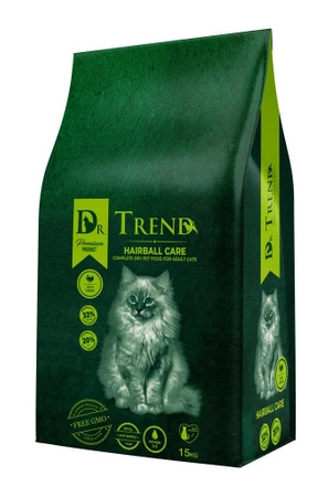 DR. TREND „Hairball control” Premium sucha karma dla kotów 15 kg