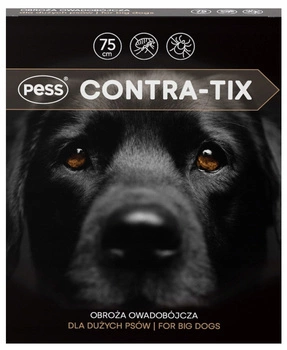 PESS CONTRA-TIX obroża owadobójcza dla psów dużych ras, 75 cm