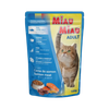 MIAU MIAU mokra karma dla dorosłych kotów - łosoś w sosie 100 g