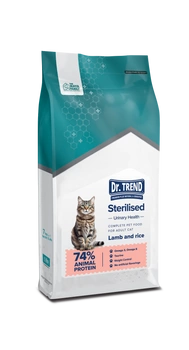 Dr. Trend Premium sucha karma dla kotów sterylizowanych jagnięcina 2 kg