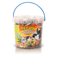 MEGAN owocowy przysmak dla gryzonia, 1 L (370 g)