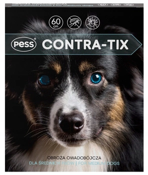 PESS CONTRA-TIX obroża owadobójcza dla psów średnich ras, 60 cm