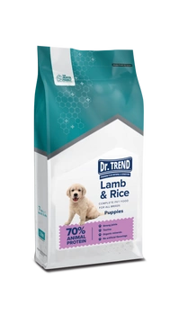 Dr. Trend Premium sucha karma dla szczeniąt - jagnięcina i ryż, 7 kg