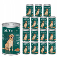 DR. TREND mokra karma dla psów z kurczakiem w sosie 16x1250 g
