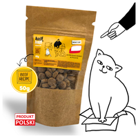 Half&Half sucha karma dla dorosłych kotów - wołowina 50 g