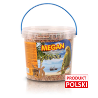 MEGAN Tip-Top pokarm dla papug falistych, 1 L (0,77 kg)