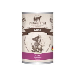 NATURAL TRAIL mokra karma dla psów - jagnięcina 400 g