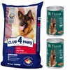 CLUB 4 PAWS Premium „Active” sucha karma dla aktywnych psów 14 kg + GRATIS