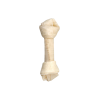 4DOG Przysmak dla psa - biała węzłowa kość 22 cm