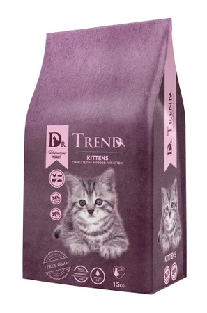 DR. TREND Premium sucha karma dla kociąt 15 kg