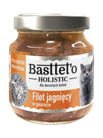 BASTTET'O HOLISTIC mokra karma dla kota jagnięcina w galarecie 130 g