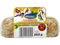 MEGAN Energetyczny pokarm z insektami dla dzikich ptaków, 250 g